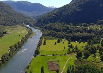 Zona del Proyecto Refugio del Alba (Vista Noreste)