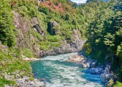 Río en Refugio del Alba
