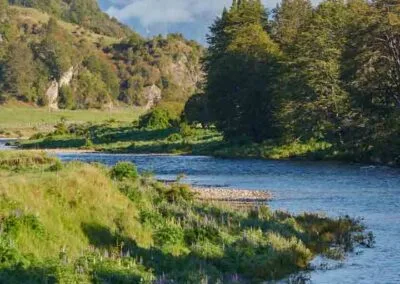 Río en Refugio del Alba